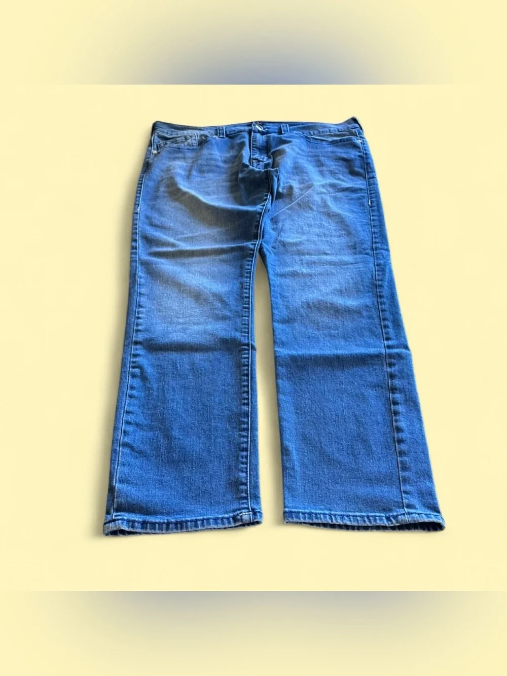 True Religion Geno Relaxed Slim Stretch Jeans Men’s 42 Blue Denim